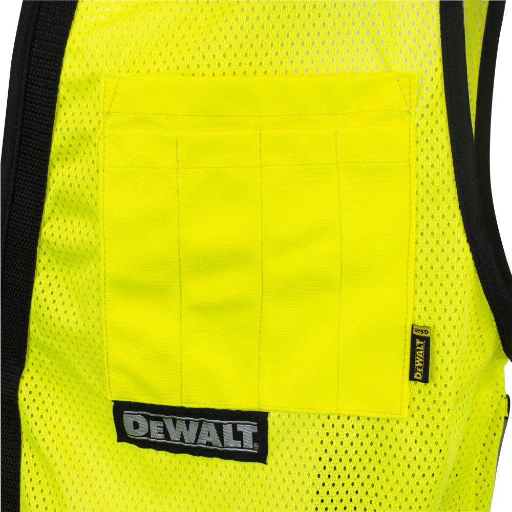 DEWALT Class 2 Heavy Duty Surveyor Vest, Hi-Vis, 4X, large image number 5