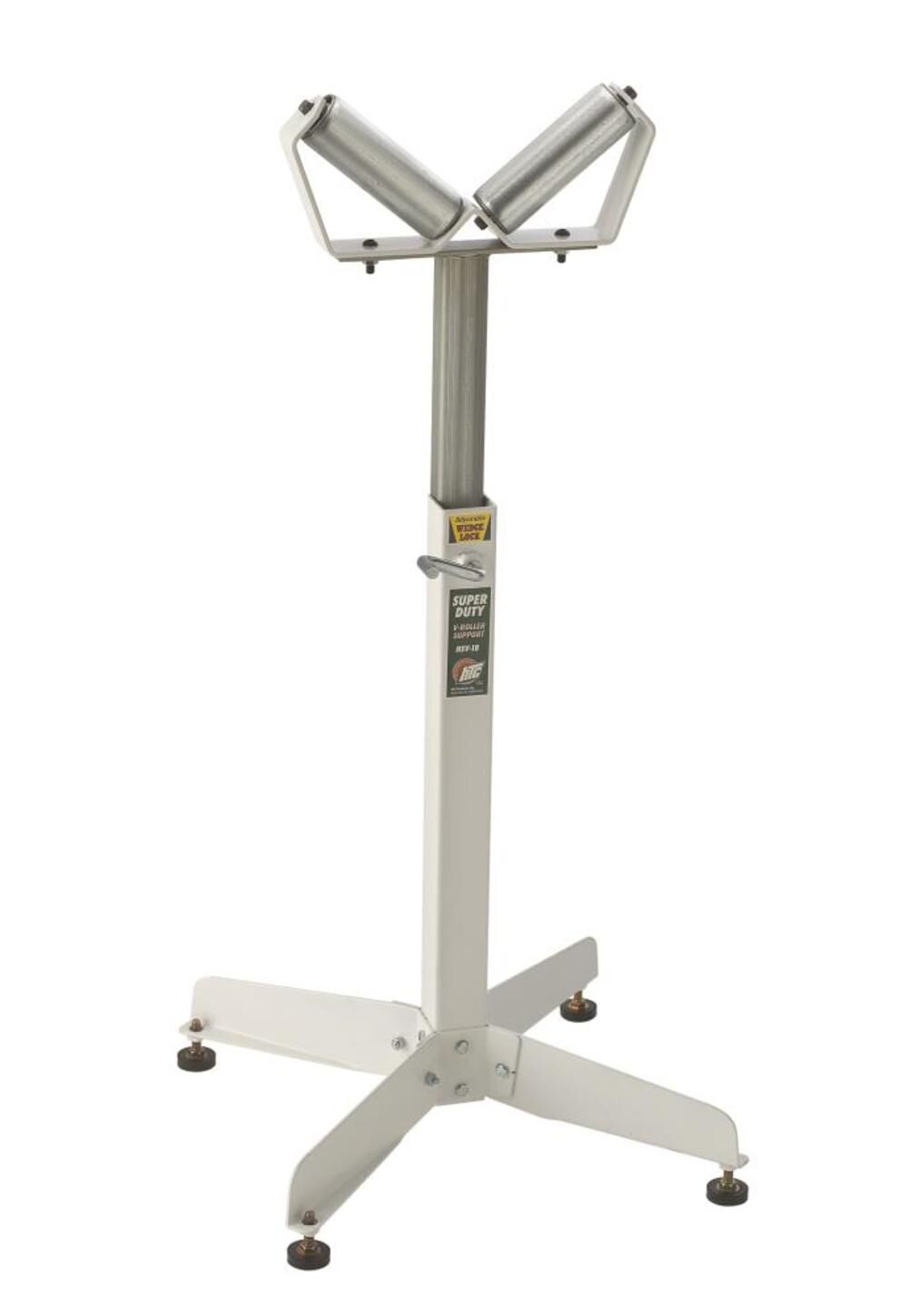 HTC Pipe Stand V Head Roller Super Duty Adjustable 26-1/2 In to 43-1/2 In Tall, large image number 1