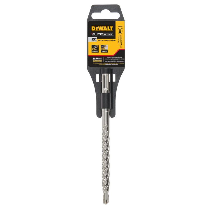 DEWALT 3/8 in x 4 in x 6 1/2 in Solid Carbide SDS Plus Hammer Drill Bit, large image number 9