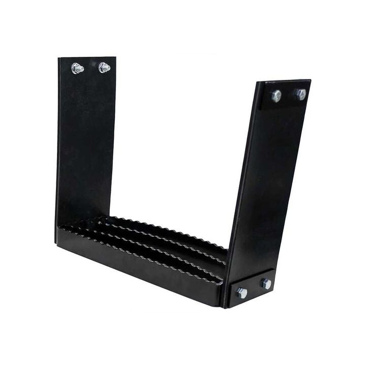 K&M Manufacturing 1-Step Bolt-On Flex Step Kit Black, large image number 4