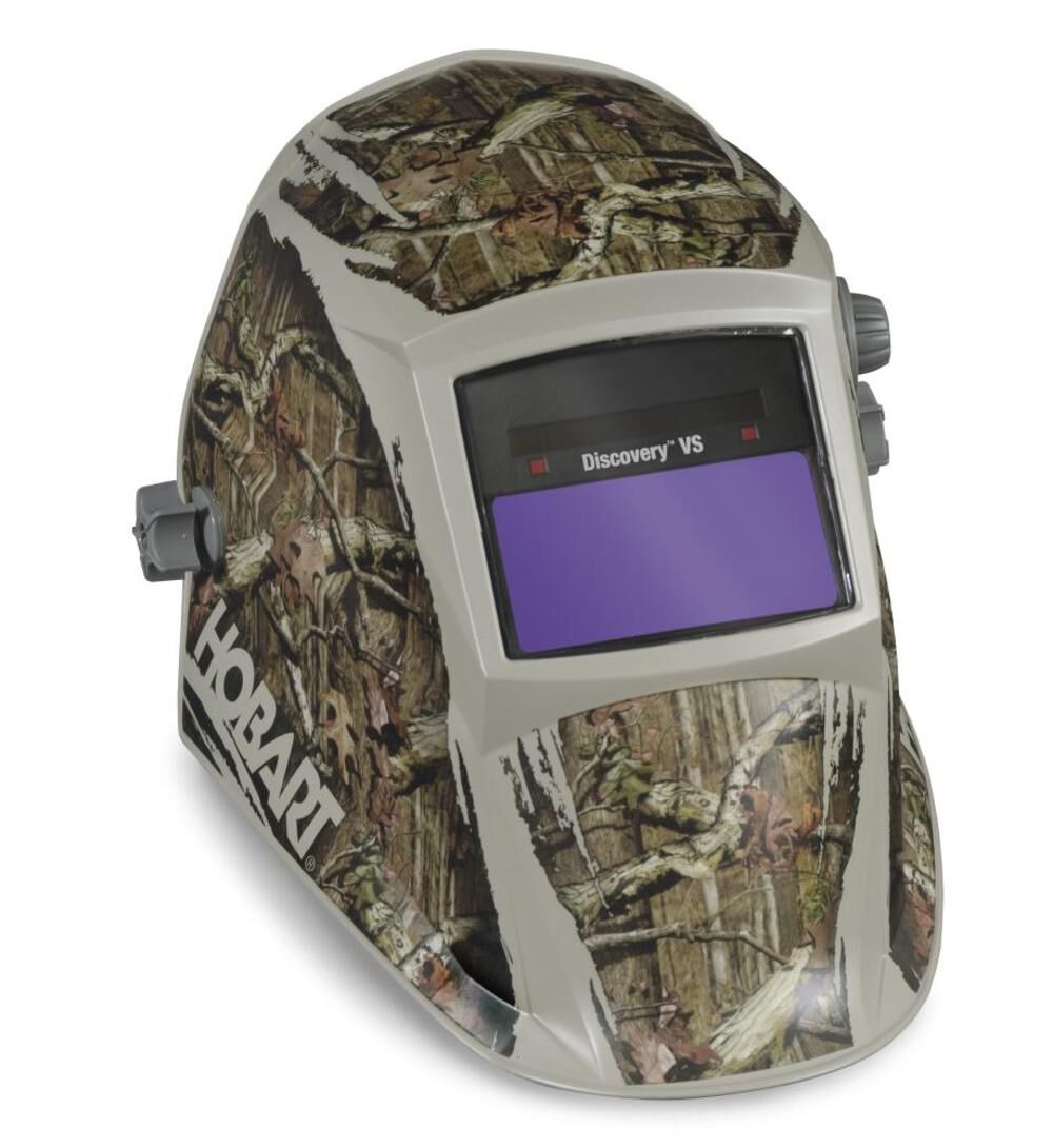 Hobart Promotional Discovery Graphic Camo Variable Auto Dark Helmet, large image number 1