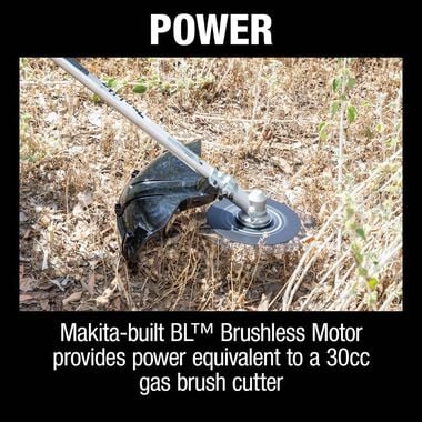 Makita 18V X2 (36V) LXT Lithium-Ion Brushless Cordless Brush Cutter (Bare Tool), large image number 10
