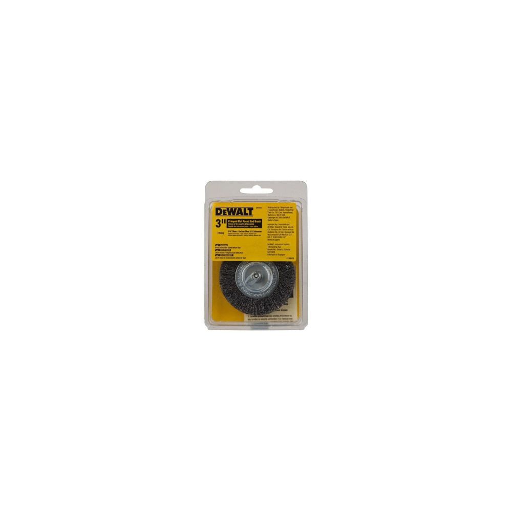 DEWALT 3 In. x 1/4 In. HP .014 Carbon Crimped Wire Wheel, large image number 2