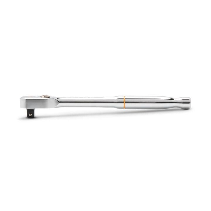 GEARWRENCH 3/8 Inch Drive 120XP Full Polish Chrome Teardrop Ratchet, large image number 3