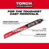 Milwaukee NITRUS CARBIDE TORCH 12 Inch 7TPI SAWZALL Blade for Cast Iron Bundle, 10 Pieces, small image number 4