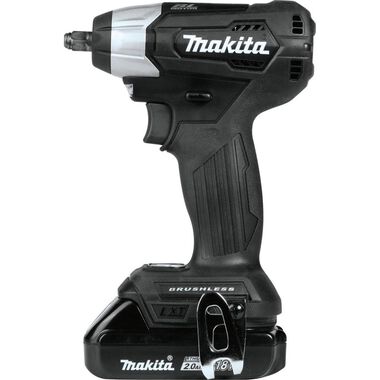 Makita 18V LXT Sub Compact 3/8in Sq Drive Impact Wrench Kit, large image number 4