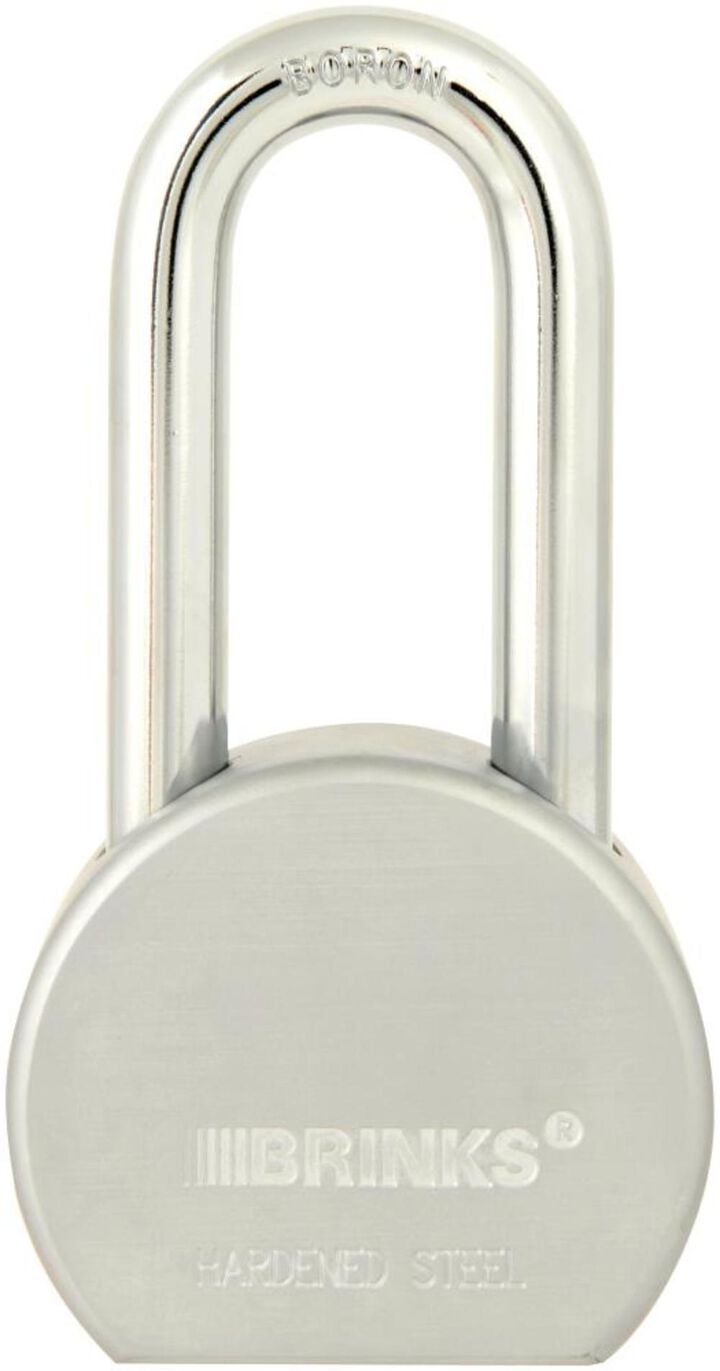 Brinks 2.5-in Steel Shackle Keyed Padlock