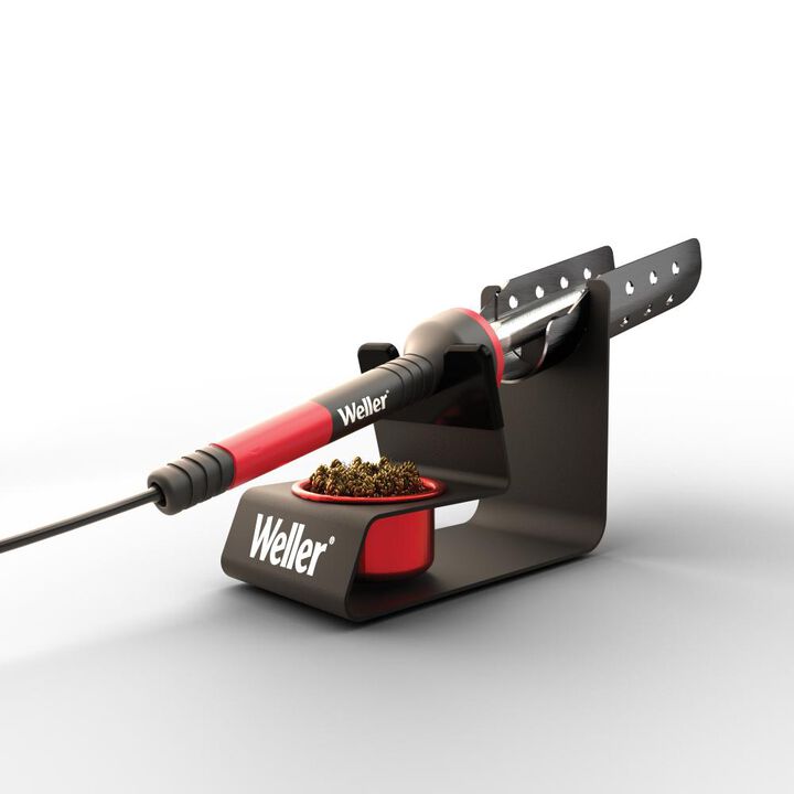 Weller Soldering Iron Holder with Dry Tip Cleaner, large image number 1
