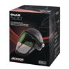 Jackson Safety QUAD 500 Multi-Purpose Face Shield, Clear Window, Shade 5 IR Flip Visor, Anti-Fog Coating, 370 Speed Dial Ratcheting, small image number 6