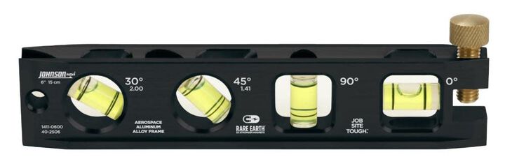 Johnson Level 6 In. Billet Torpedo Level