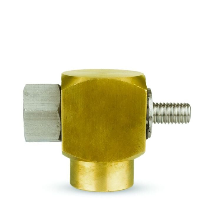 BluBird 1/2 Inch NPT Brass Swivel Fitting for Hose Reel, large image number 1