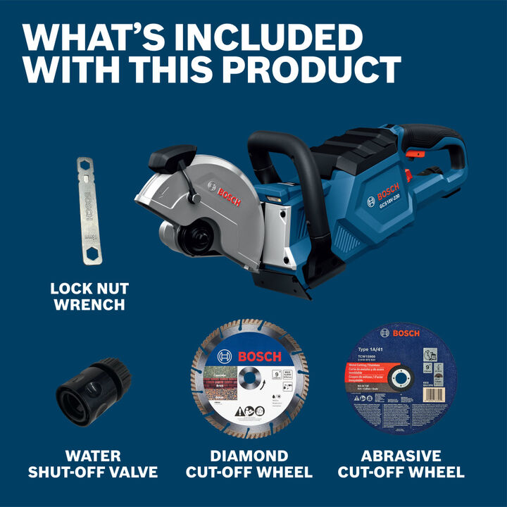 Bosch 18V Brushless 9 Inch Cutoff Saw (Bare Tool), large image number 2