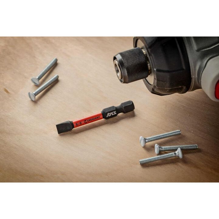 Crescent APEX Slotted Vortex Impact Power Bit 6-8 x 2in, large image number 1