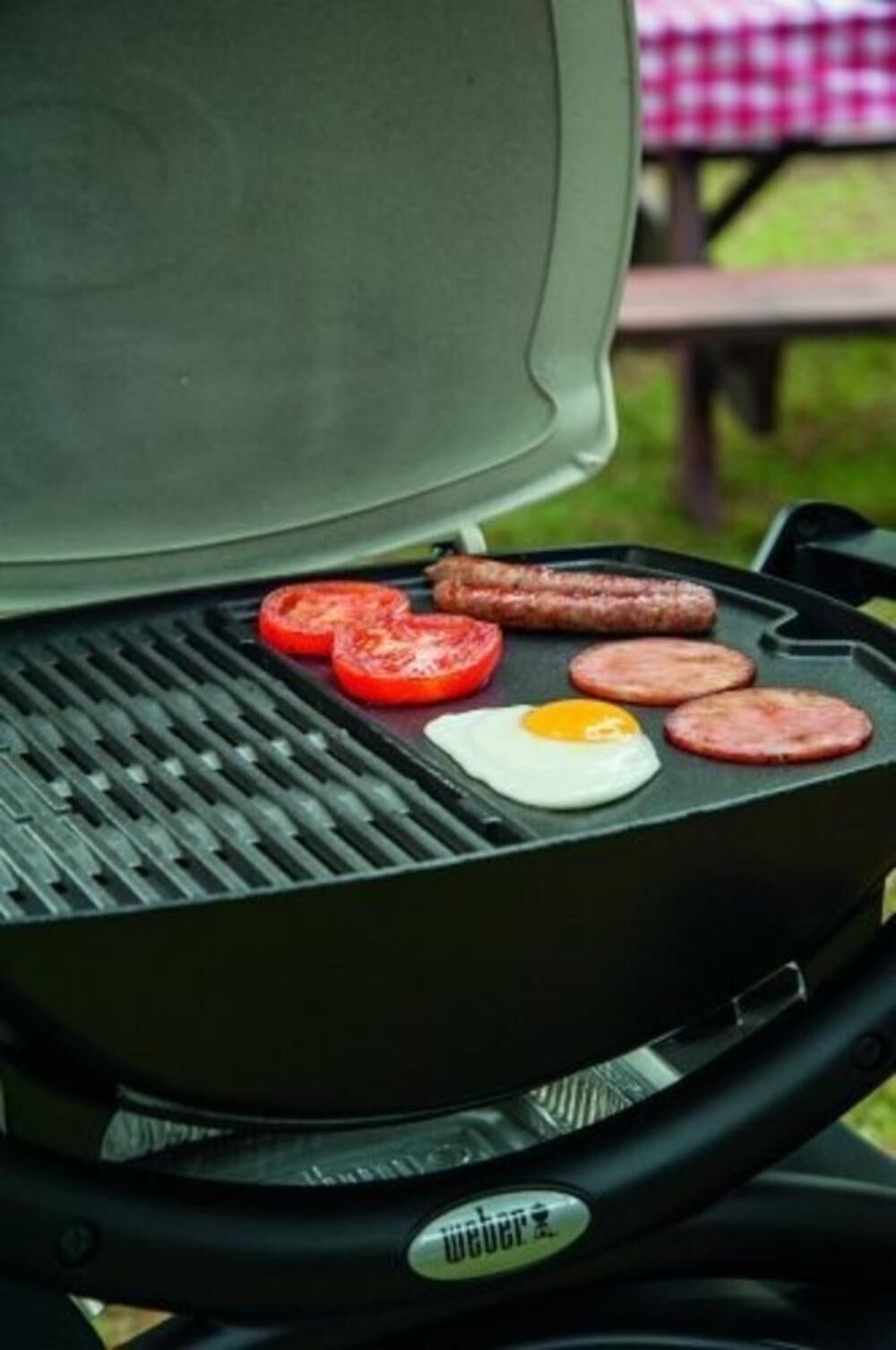 Weber q plate top
