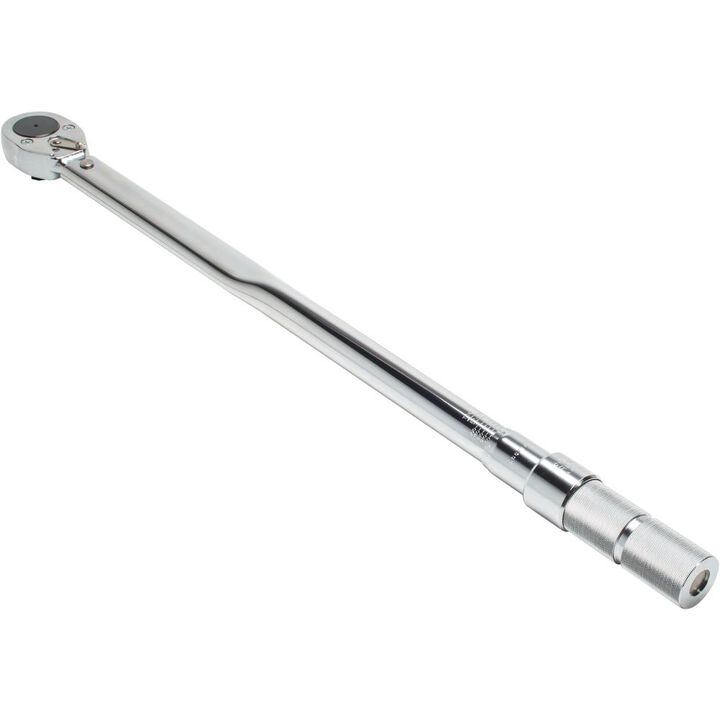 Proto 3/4 in Drive Ratcheting Head Micrometer Torque Wrench 60-300 ft-lbs, large image number 1