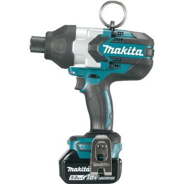 Makita 18V LXT High Torque 7/16in Hex Impact Wrench Kit, large image number 3