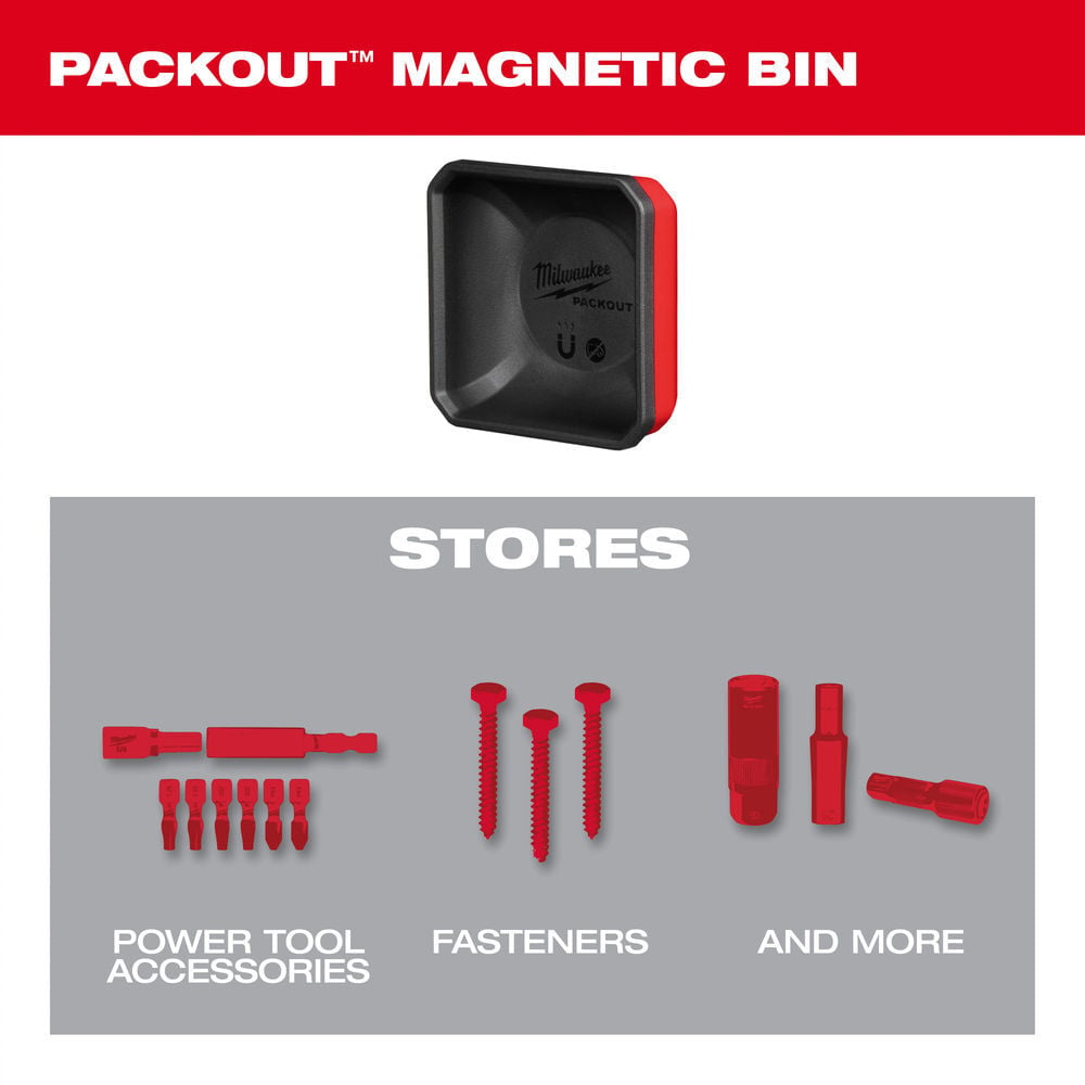 Milwaukee PACKOUT Magnetic Bin, large image number 8