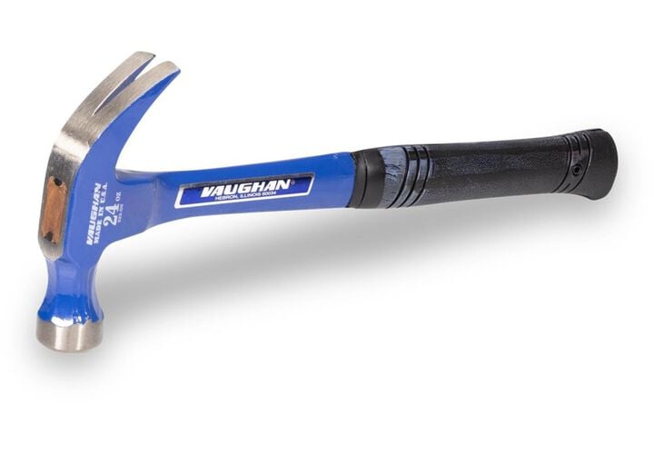 Vaughan Steel Eagle 24 Oz Smooth Face Curved Claw Hammer