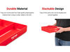 Tekton 3 Compartment Organizer Tray Black, small image number 4