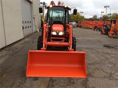 Kubota 71HP Utility Tractor with Heat and A/C Cab - 4WD and 3-Point, large image number 2