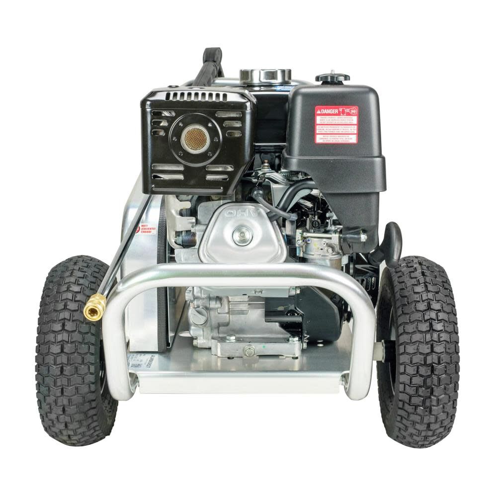 Simpson Aluminum Water Blaster 4200 PSI 4.0 GPM Gas Powered Cold Water Belt Drive Pressure Washer with 5 Spray Tips, large image number 4
