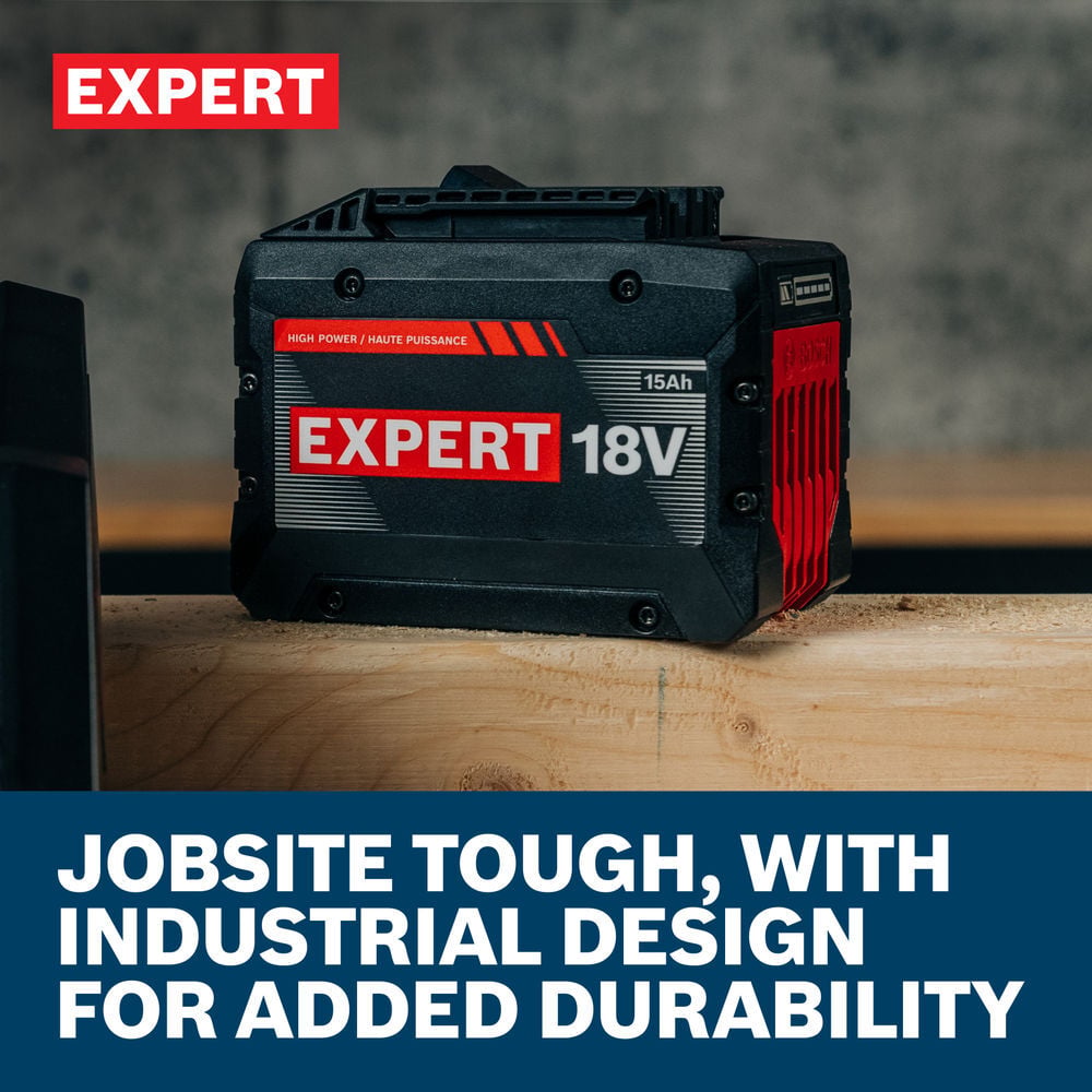 Bosch 18V 15 Ah Battery & Charger Kit, large image number 6
