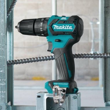 Makita 12V Max CXT 3/8in Hammer Drill Driver (Bare Tool), large image number 1