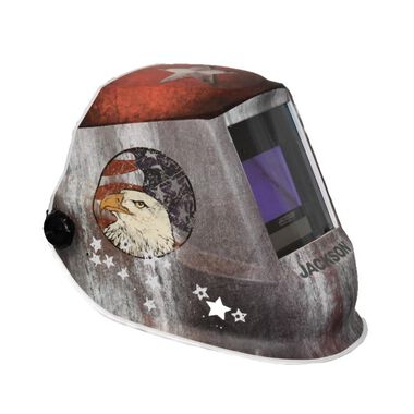 Jackson Safety Welding Helmet Freedom Graphics Variable Shade 4/5-13