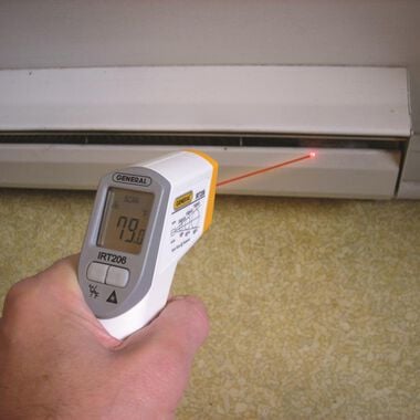 General Tools Infrared Thermometer with Laser Sighting, large image number 1