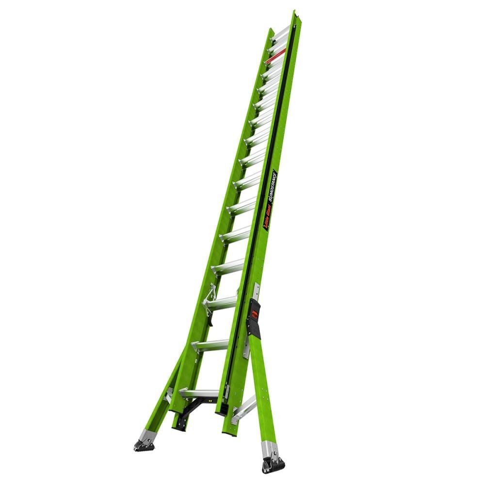 Little Giant Safety HyperLite SumoStance 32 ft Type IA Fiberglass Extension Ladder - 18832