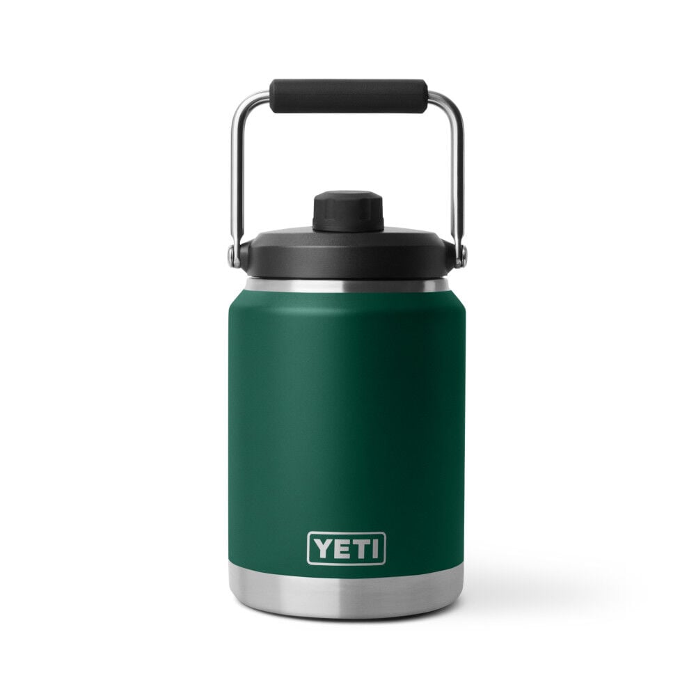 YETI Rambler Half Gallon Water Jug Black Forest Green – 21071505871