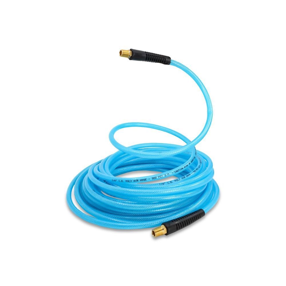 BluBird Avagard 3/8 Inch x 100 Ft. Braided Polyurethane Air Hose Assembly, large image number 2