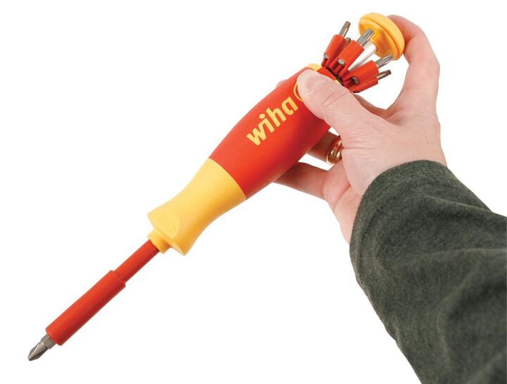 Wiha Insulated Pop-Up 1/4 Inch Insert Bit Set 14 Piece, large image number 1
