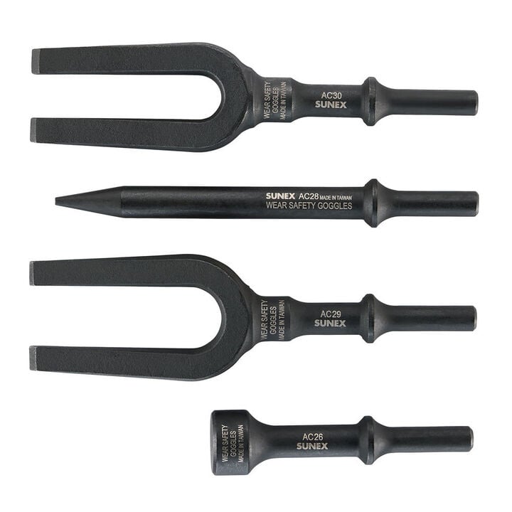 Sunex Air Hammer Chisel Pneumatic Separator Set 3 Pieces, large image number 1