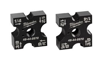 Milwaukee 1/4 in. 3/8 in. 1/2in. Replacement Cutting Die Set, large image number 0