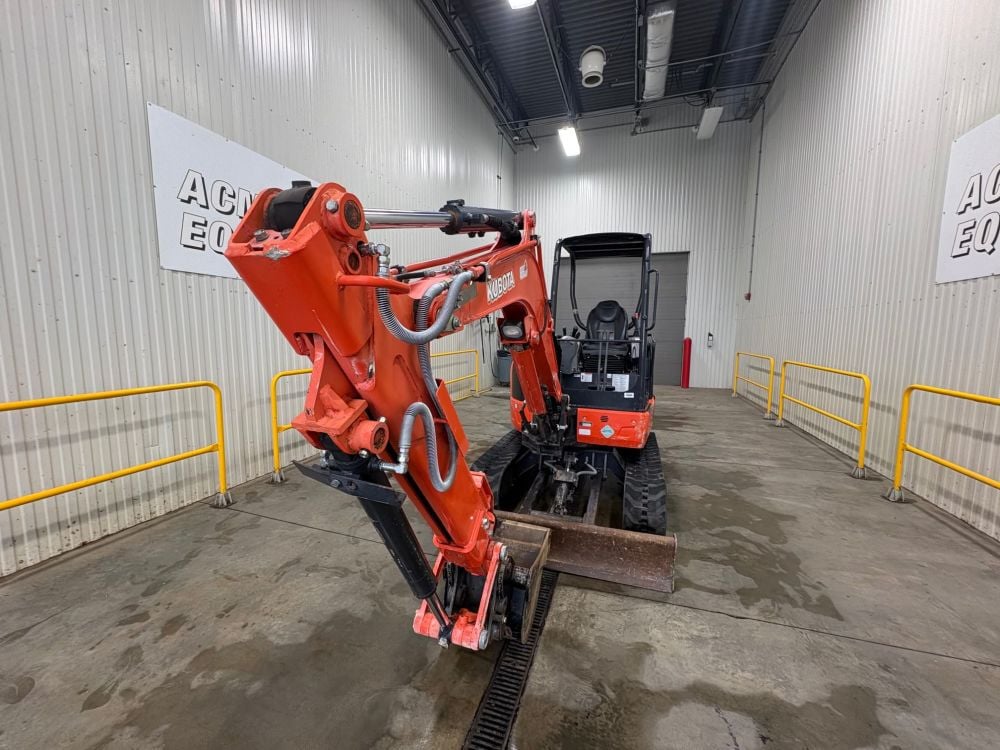 Kubota KX033-4 24.8HP Compact Tracked Excavator Used 2018, large image number 2