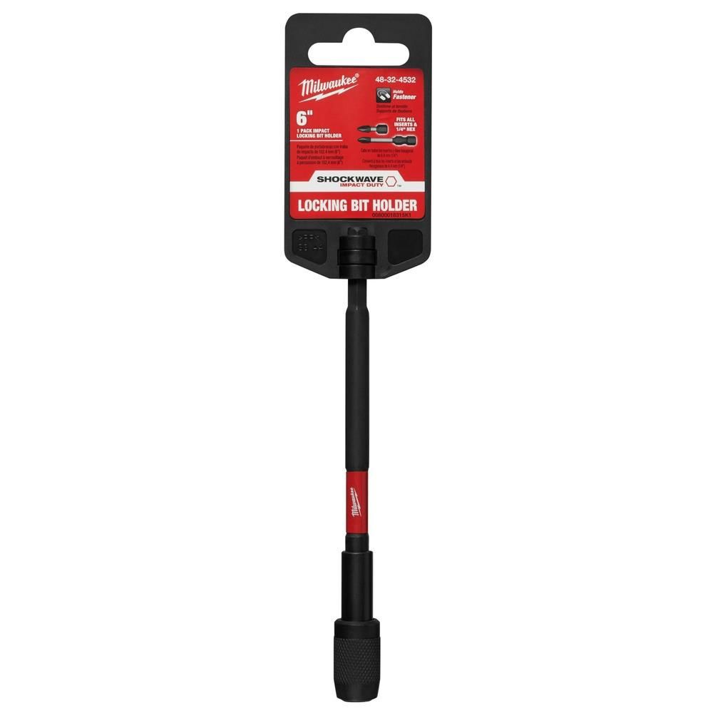 Milwaukee SHOCKWAVE 6 in. Impact Locking Bit Holder, large image number 4