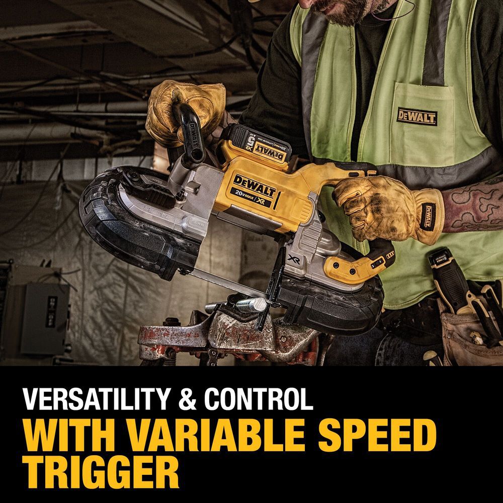 DEWALT 20-volt MAX XR Brushless Deep Cut Band Saw Kit, large image number 8
