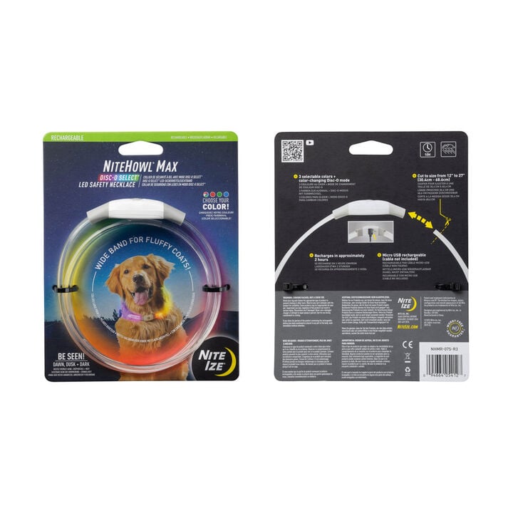 Nite Ize NiteHowl Max Rechargeable LED Safety Necklace Disc-O Select, large image number 2
