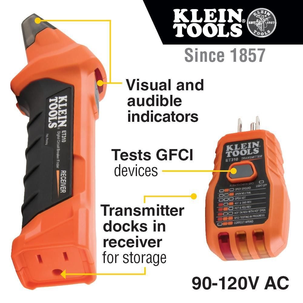 Klein Tools Home Tester Kit, 4 Pieces, large image number 4