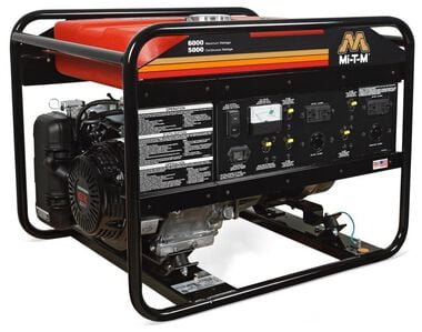Mi T M 6000 watt Gas Generator with Honda Engine
