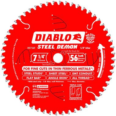 Diablo Tools Steel Demon Metal Cutting Saw Blade, large image number 0
