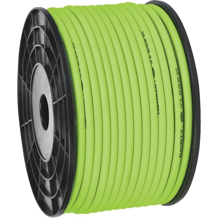 Flexzilla Pro Air Hose 1/4in x 250' with Plastic Spool in ZillaGreen, large image number 1