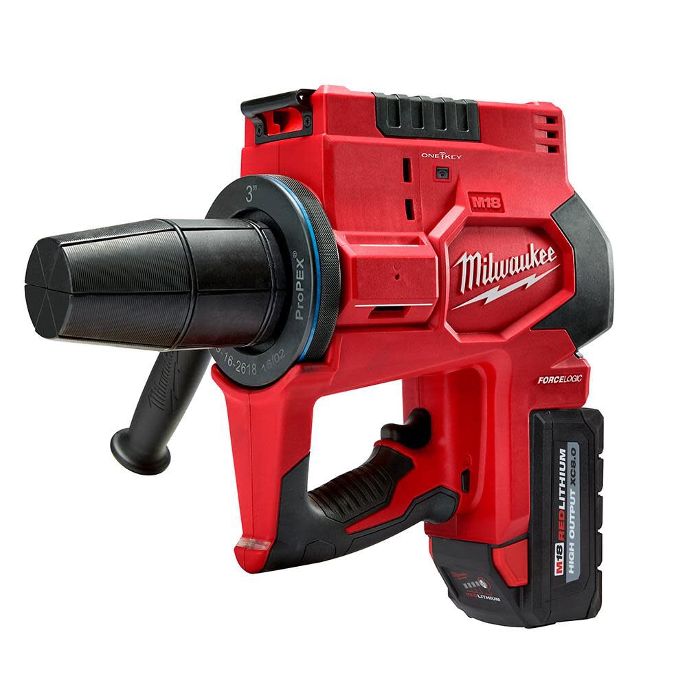 Milwaukee M18 FORCE LOGIC 2 in. 3 in. ProPEX Expansion Tool Kit