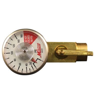 Milton In-Line Regulator with Dial Gage 1/4 In. NPT, large image number 0