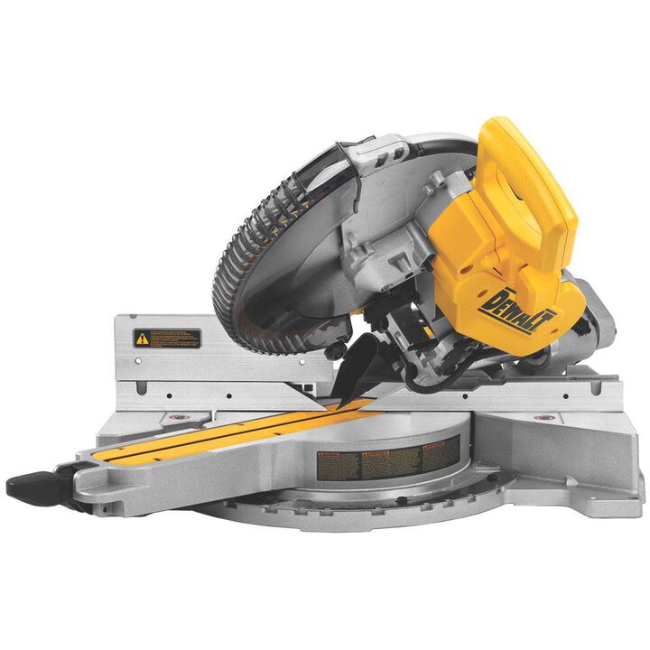 DEWALT 12 Inch Double Bevel Sliding Compound Miter Saw & Saw Stand Bundle, large image number 8