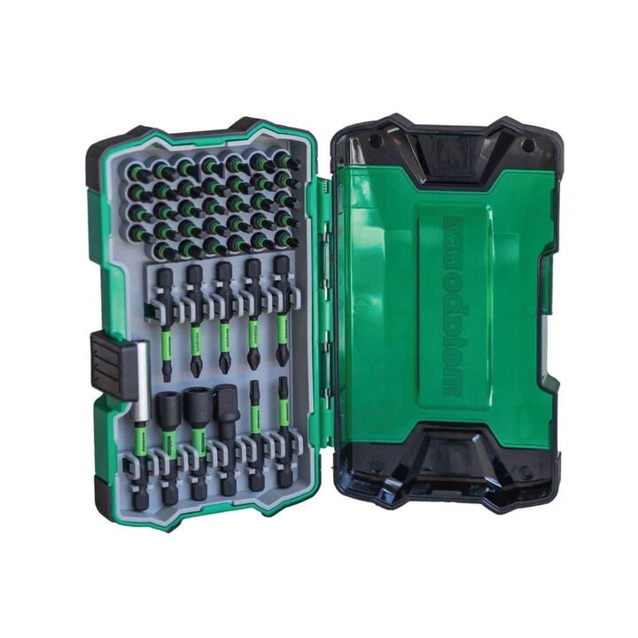 Metabo HPT 1/4 Inch Impact Driver Bit Set, 45 Pieces
