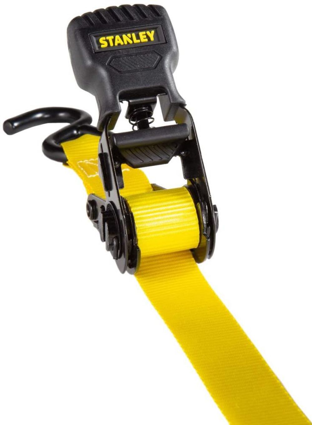 Stanley S1000 Ratchet Tie Down Straps 1in x 10' Light Cargo Hauling 1500 lbs Break Strength 8pk, large image number 3