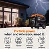 Generac GP Series 19,300 Watt Gas Powered 49-State Portable Generator with COsense Technology, small image number 4