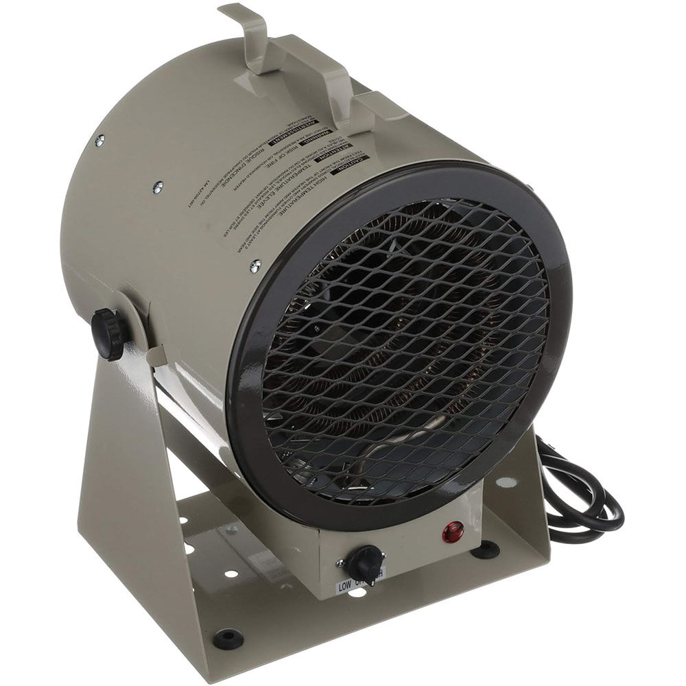 TPI Corporation Fan Forced Portable Unit Heater 13652/10239 Max BTUs 16.7/14.4 Amps 1 Phase 240/208V 4000/3000 Watts, large image number 1